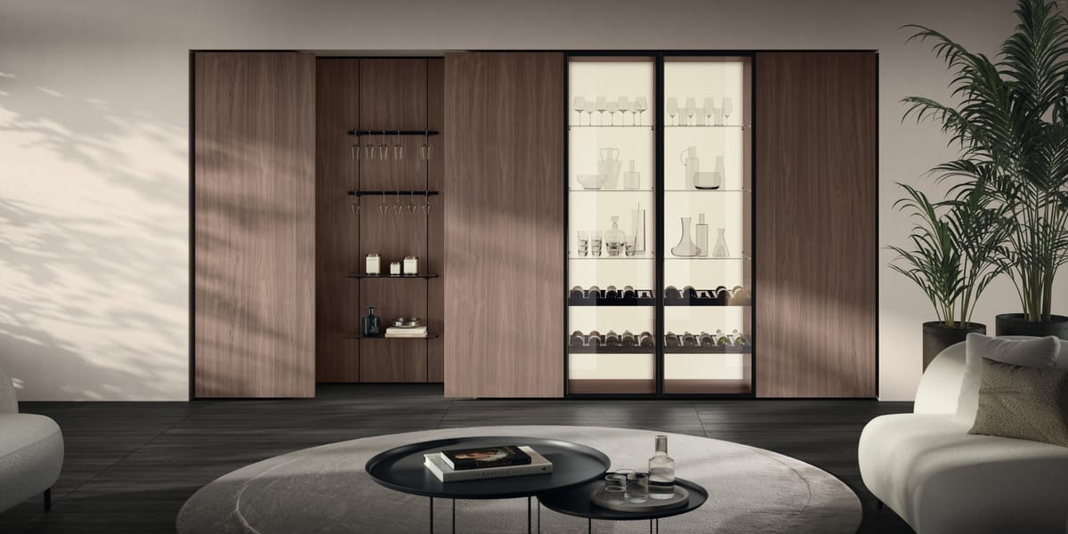 Panoul de perete pentru bucătărie cu iluminare din spate Solaris